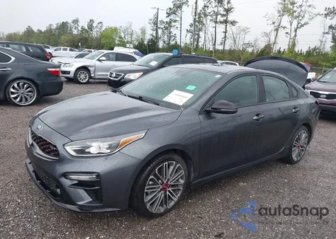 2021 Kia Forte Gt Manual из США, поврежденный, VIN 3KPF44AC4ME369956